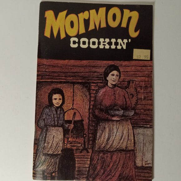 Vintage Mormon Cookin' Cookbook 1976 pb 64 pgs. - Picture 1 of 6